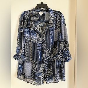 Westport Sheer Blouse